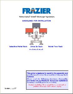 Frazier’s standard installation manual