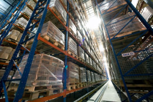 Frazier AS/RS System in a refrigerated warehouse.